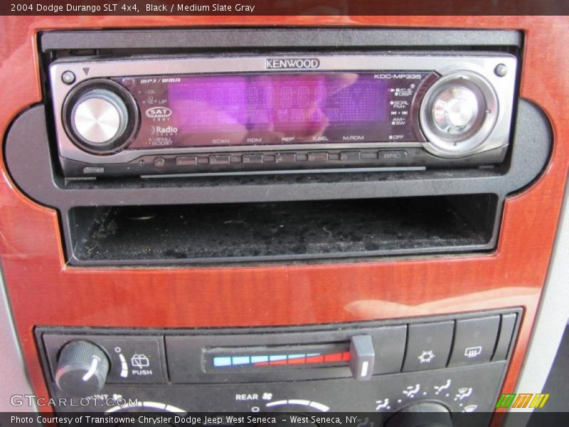Black / Medium Slate Gray 2004 Dodge Durango SLT 4x4