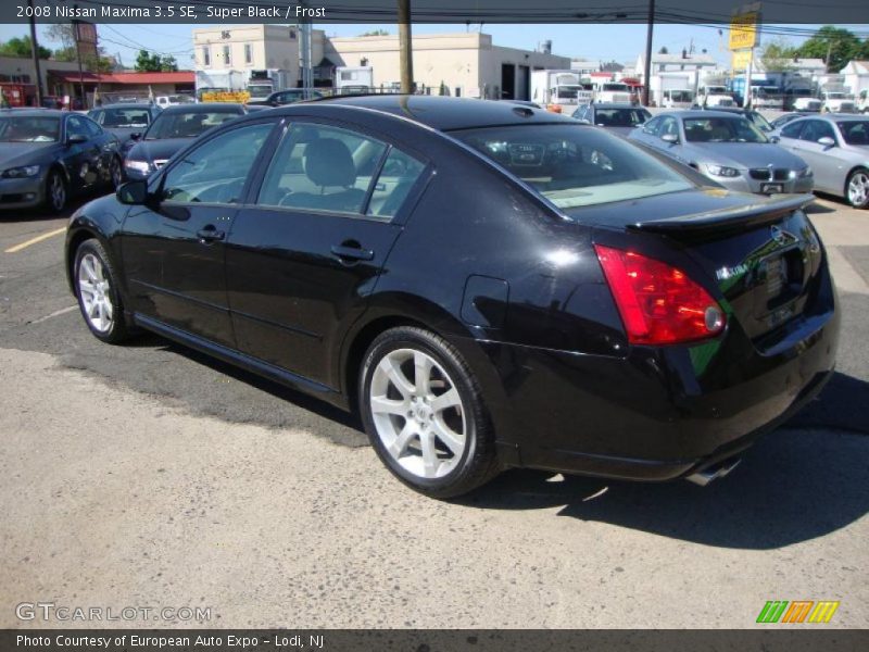 Super Black / Frost 2008 Nissan Maxima 3.5 SE