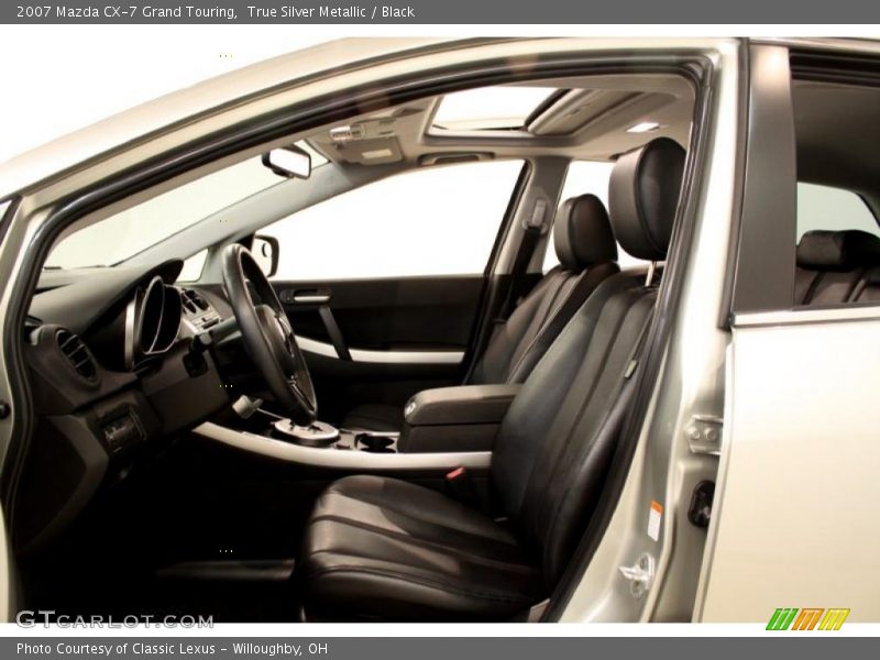 True Silver Metallic / Black 2007 Mazda CX-7 Grand Touring