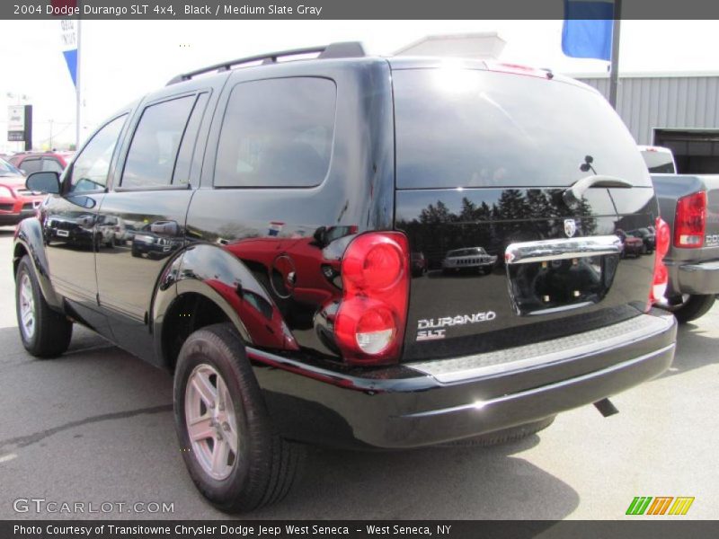 Black / Medium Slate Gray 2004 Dodge Durango SLT 4x4