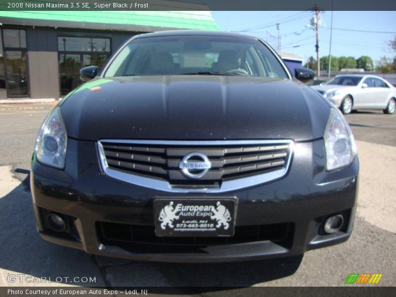 Super Black / Frost 2008 Nissan Maxima 3.5 SE