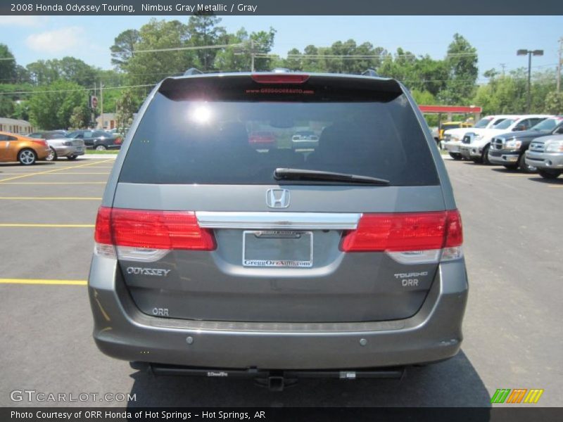 Nimbus Gray Metallic / Gray 2008 Honda Odyssey Touring