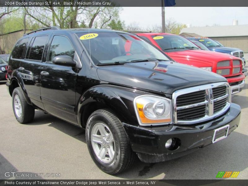 Black / Medium Slate Gray 2004 Dodge Durango SLT 4x4
