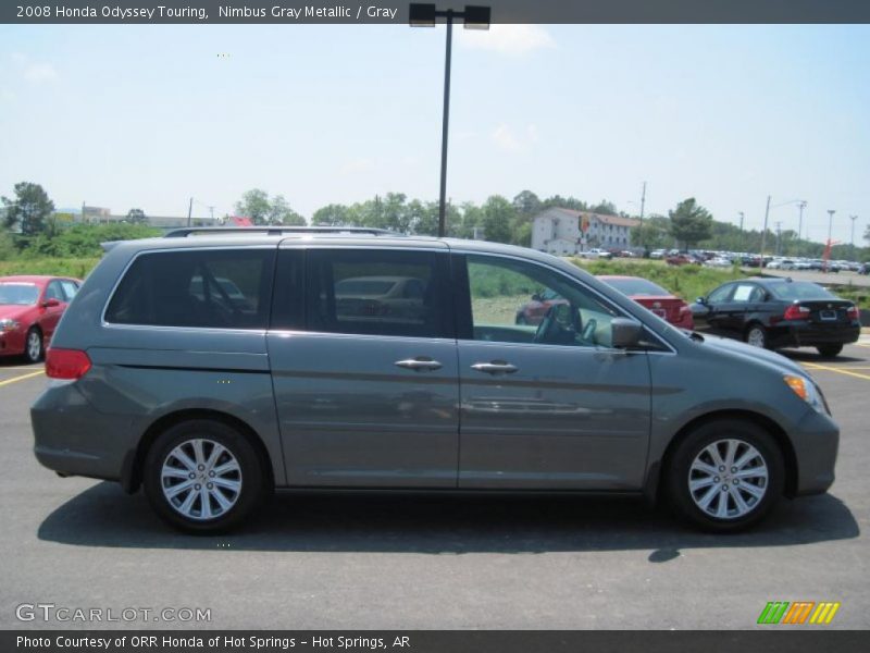 Nimbus Gray Metallic / Gray 2008 Honda Odyssey Touring