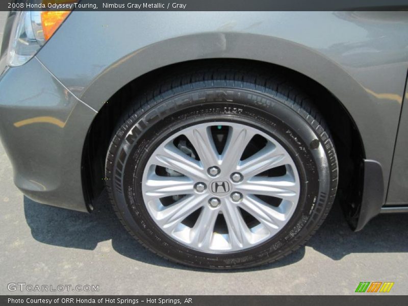 Nimbus Gray Metallic / Gray 2008 Honda Odyssey Touring