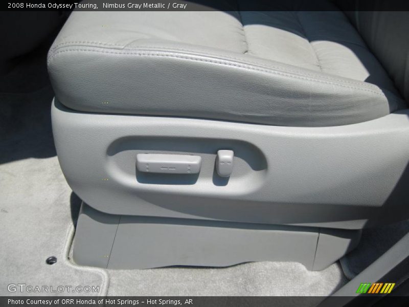 Nimbus Gray Metallic / Gray 2008 Honda Odyssey Touring