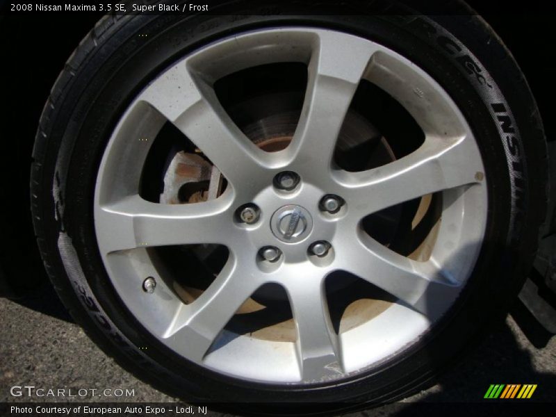 Super Black / Frost 2008 Nissan Maxima 3.5 SE