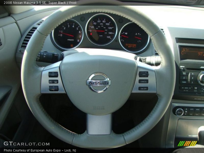 Super Black / Frost 2008 Nissan Maxima 3.5 SE