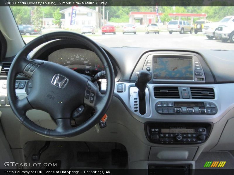 Nimbus Gray Metallic / Gray 2008 Honda Odyssey Touring
