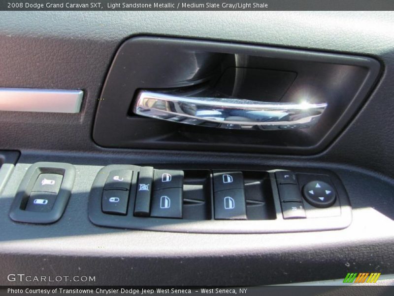 Light Sandstone Metallic / Medium Slate Gray/Light Shale 2008 Dodge Grand Caravan SXT