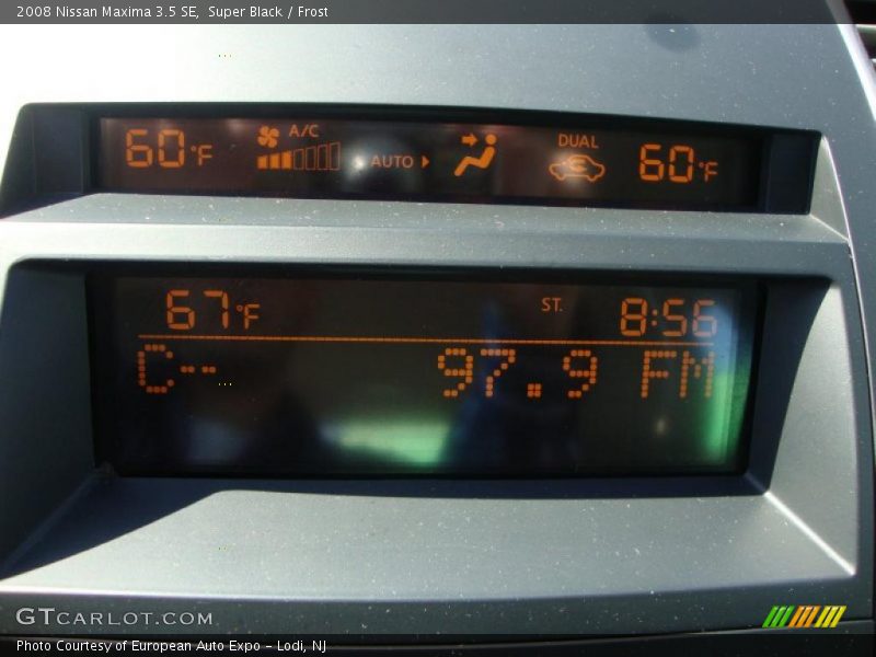 Super Black / Frost 2008 Nissan Maxima 3.5 SE