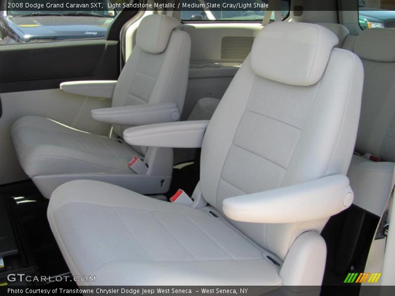Light Sandstone Metallic / Medium Slate Gray/Light Shale 2008 Dodge Grand Caravan SXT