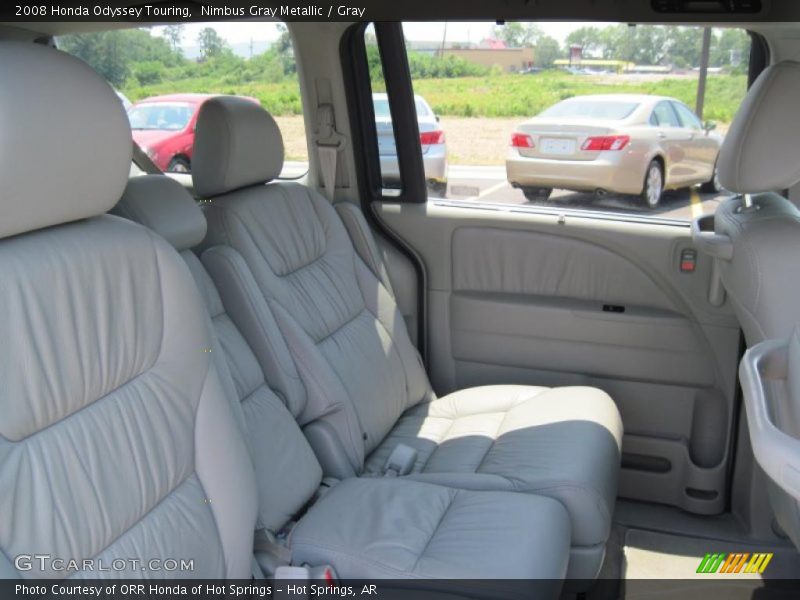 Nimbus Gray Metallic / Gray 2008 Honda Odyssey Touring