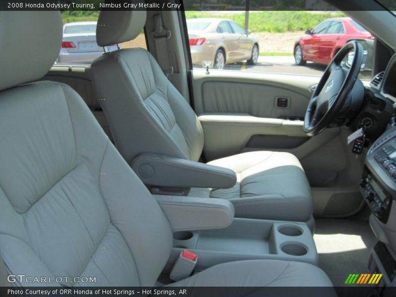 Nimbus Gray Metallic / Gray 2008 Honda Odyssey Touring