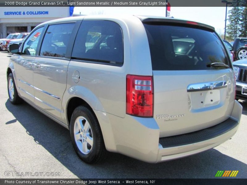 Light Sandstone Metallic / Medium Slate Gray/Light Shale 2008 Dodge Grand Caravan SXT