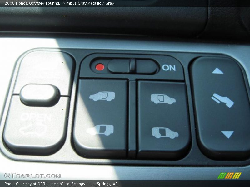 Nimbus Gray Metallic / Gray 2008 Honda Odyssey Touring