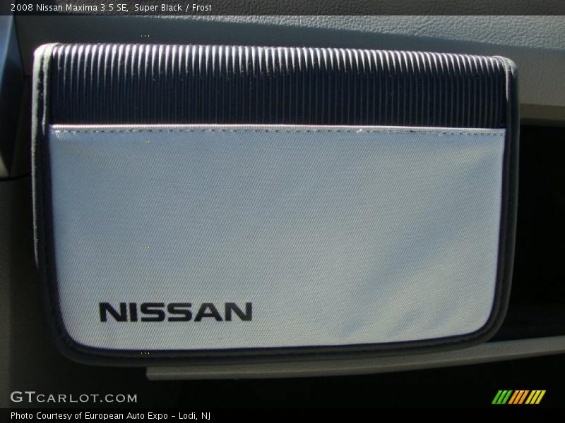 Super Black / Frost 2008 Nissan Maxima 3.5 SE