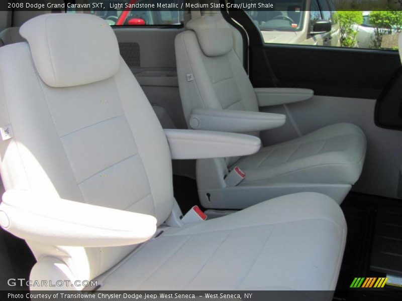Light Sandstone Metallic / Medium Slate Gray/Light Shale 2008 Dodge Grand Caravan SXT