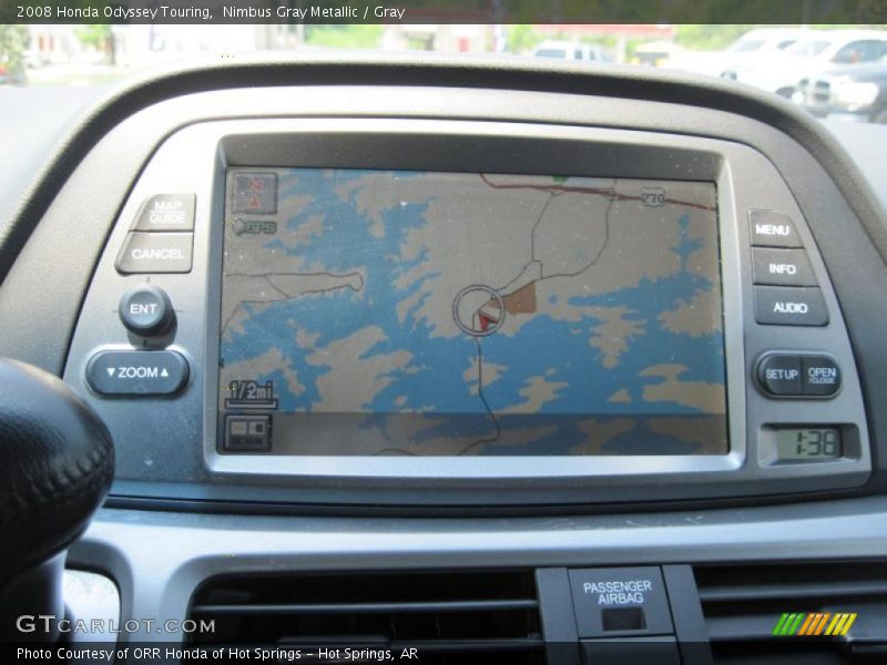 Nimbus Gray Metallic / Gray 2008 Honda Odyssey Touring