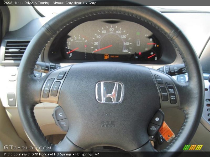 Nimbus Gray Metallic / Gray 2008 Honda Odyssey Touring