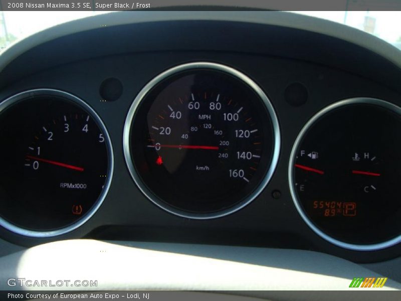 Super Black / Frost 2008 Nissan Maxima 3.5 SE