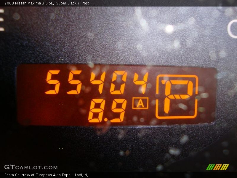 Super Black / Frost 2008 Nissan Maxima 3.5 SE