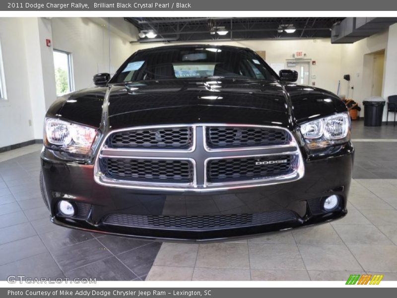 Brilliant Black Crystal Pearl / Black 2011 Dodge Charger Rallye