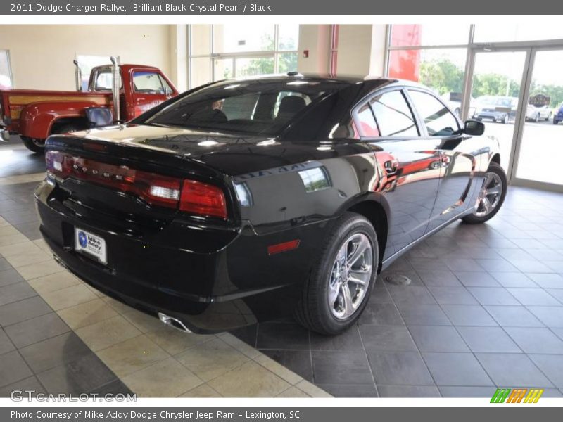 Brilliant Black Crystal Pearl / Black 2011 Dodge Charger Rallye