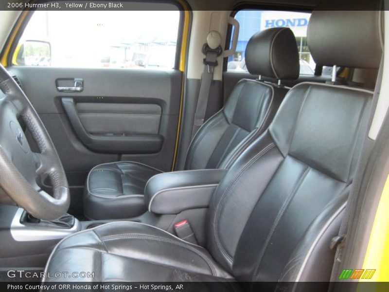 Yellow / Ebony Black 2006 Hummer H3