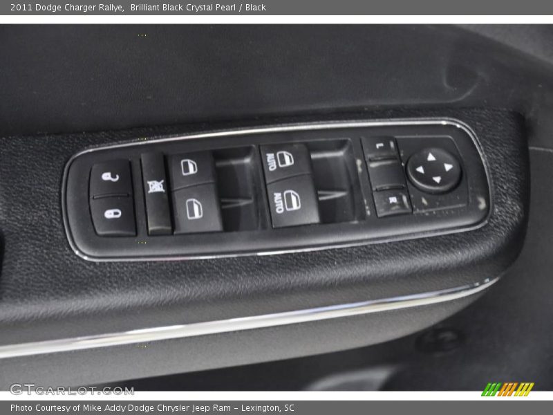 Brilliant Black Crystal Pearl / Black 2011 Dodge Charger Rallye