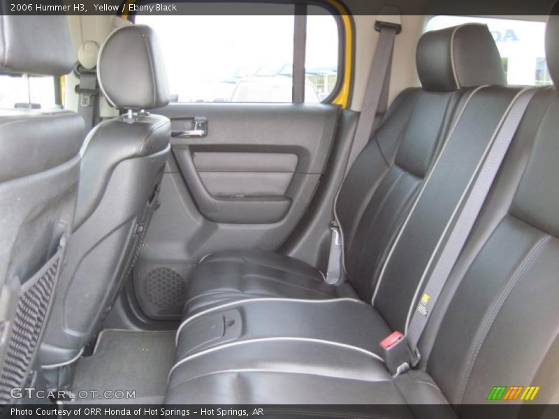 Yellow / Ebony Black 2006 Hummer H3