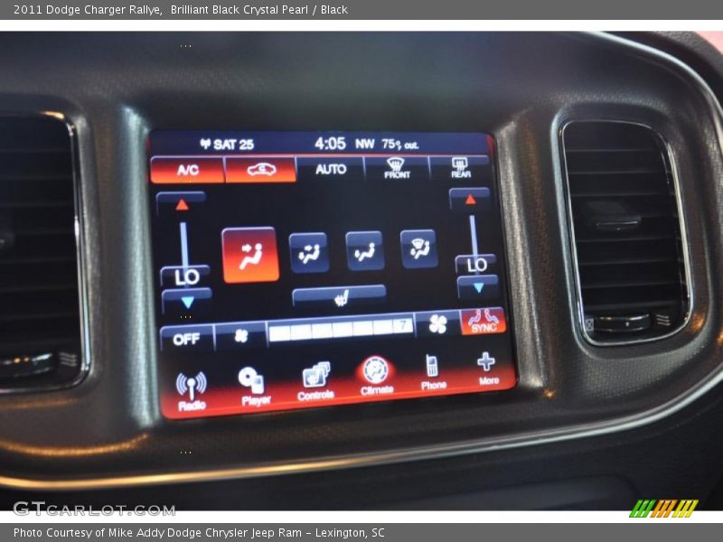 Brilliant Black Crystal Pearl / Black 2011 Dodge Charger Rallye
