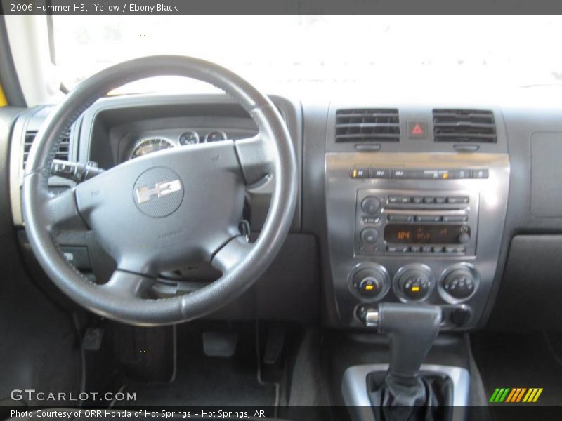 Yellow / Ebony Black 2006 Hummer H3
