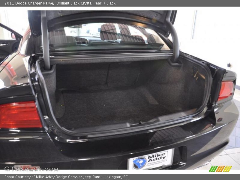 Brilliant Black Crystal Pearl / Black 2011 Dodge Charger Rallye