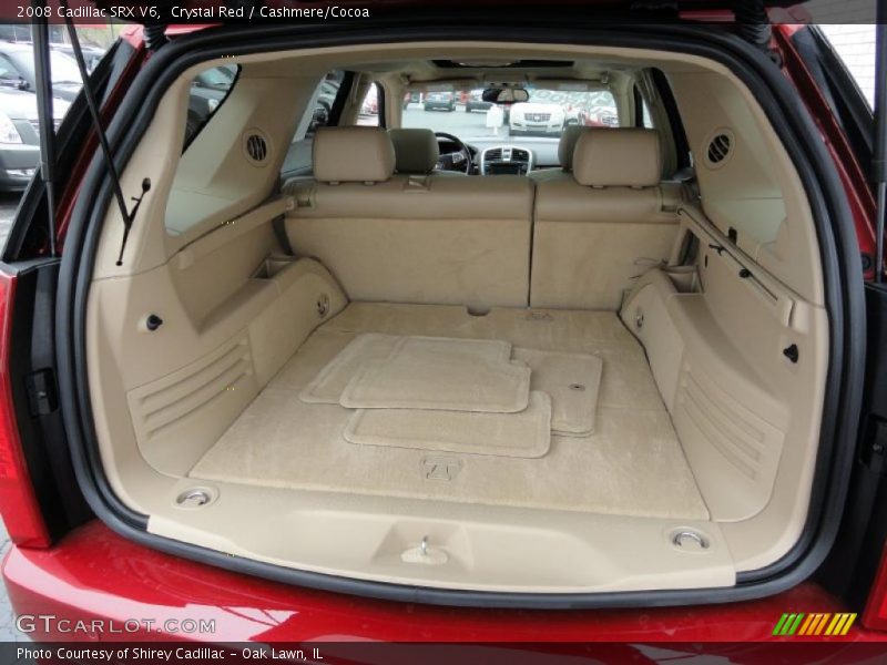 Crystal Red / Cashmere/Cocoa 2008 Cadillac SRX V6