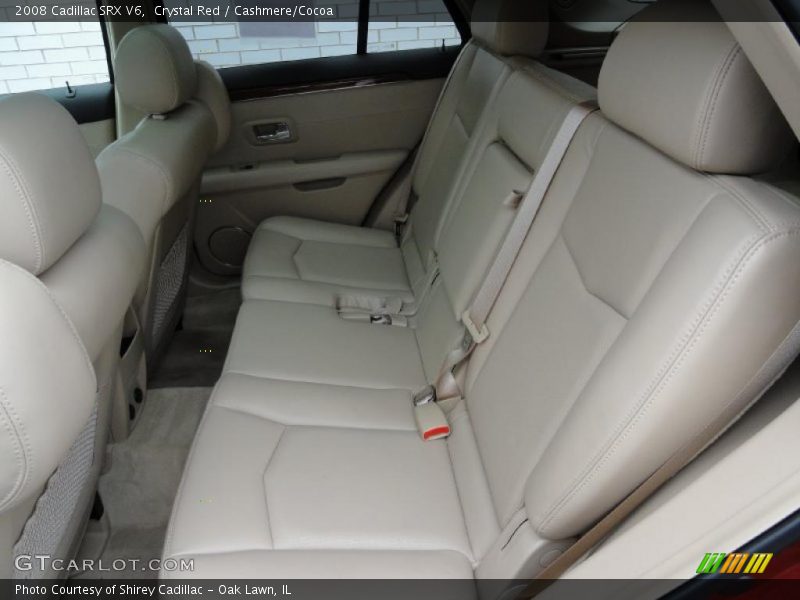 Crystal Red / Cashmere/Cocoa 2008 Cadillac SRX V6