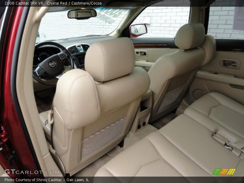 Crystal Red / Cashmere/Cocoa 2008 Cadillac SRX V6