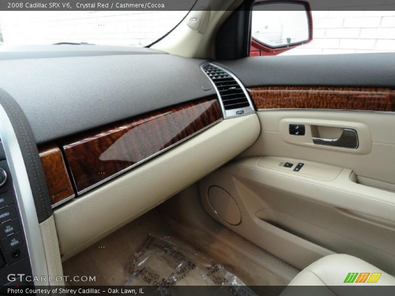 Crystal Red / Cashmere/Cocoa 2008 Cadillac SRX V6