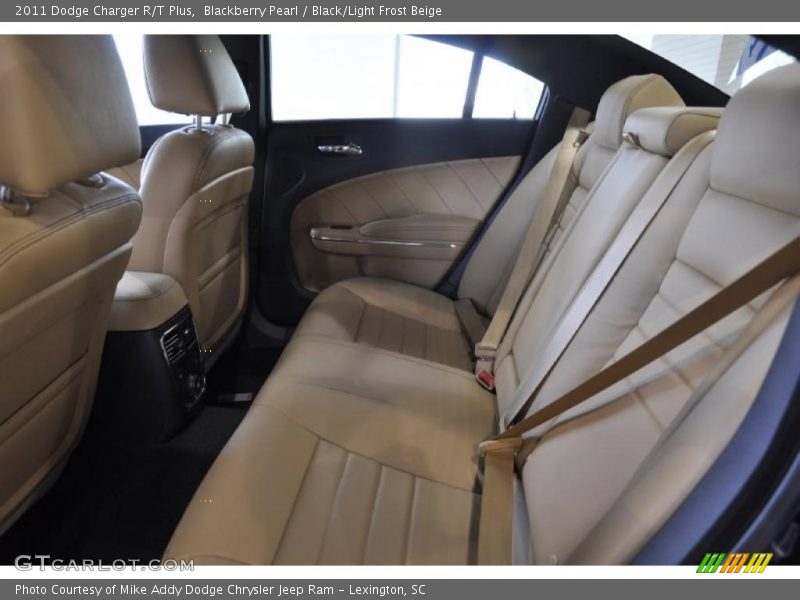 Blackberry Pearl / Black/Light Frost Beige 2011 Dodge Charger R/T Plus