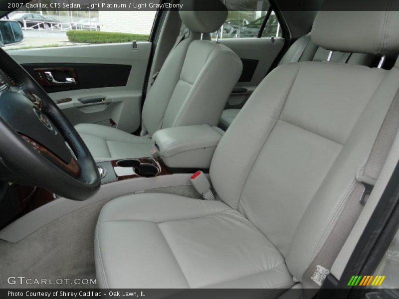 Light Platinum / Light Gray/Ebony 2007 Cadillac CTS Sedan