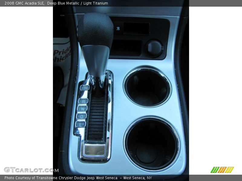 Deep Blue Metallic / Light Titanium 2008 GMC Acadia SLE