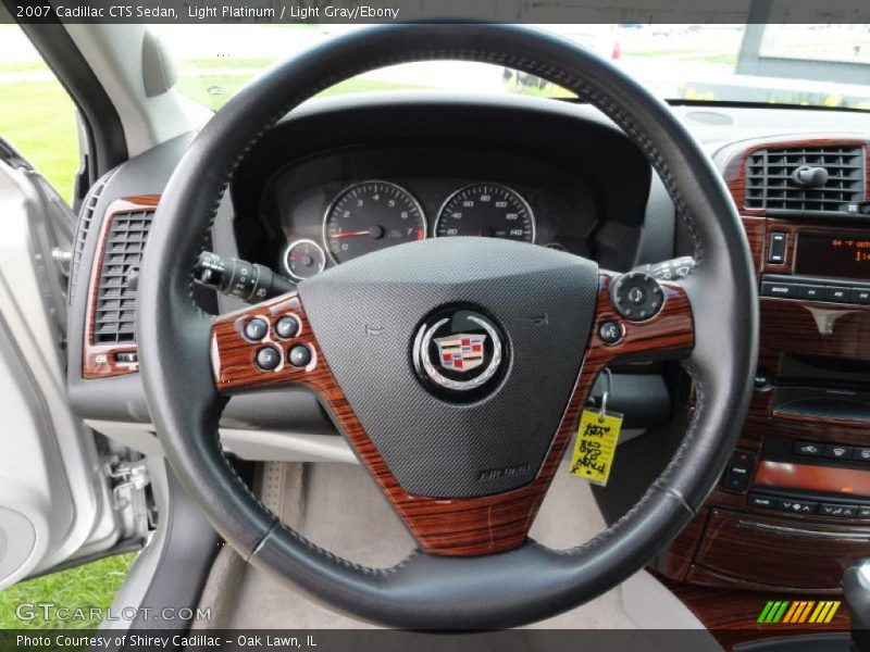 Light Platinum / Light Gray/Ebony 2007 Cadillac CTS Sedan