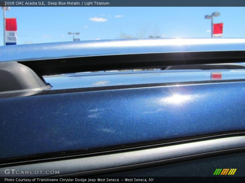 Deep Blue Metallic / Light Titanium 2008 GMC Acadia SLE