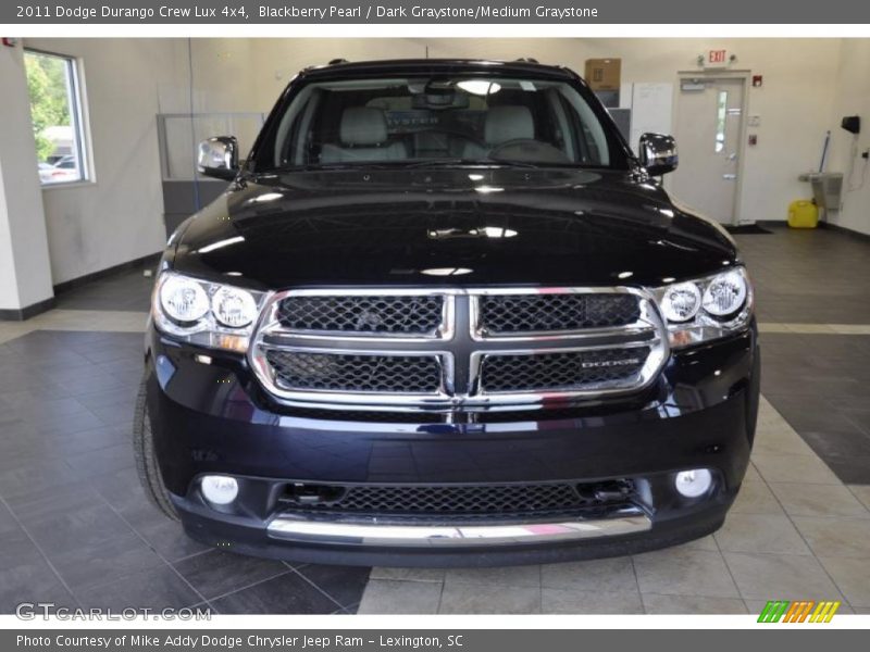 Blackberry Pearl / Dark Graystone/Medium Graystone 2011 Dodge Durango Crew Lux 4x4