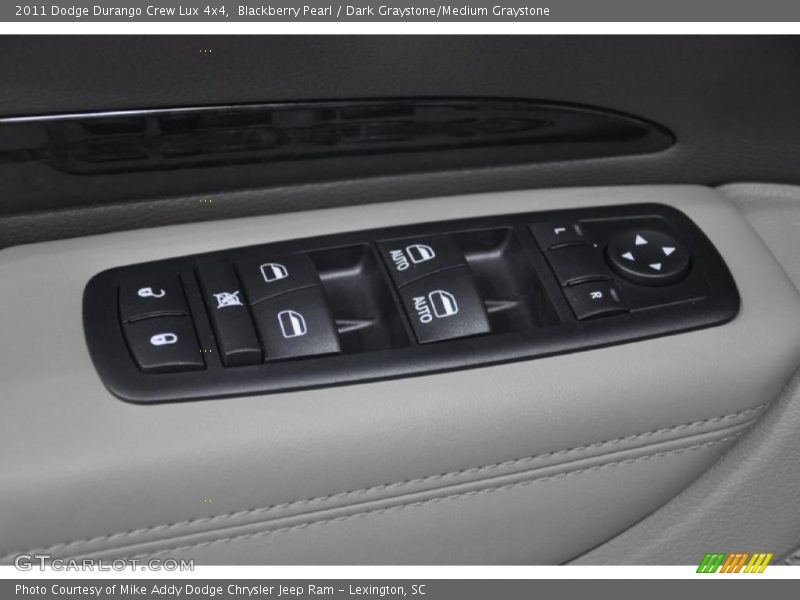 Blackberry Pearl / Dark Graystone/Medium Graystone 2011 Dodge Durango Crew Lux 4x4