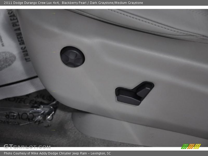 Blackberry Pearl / Dark Graystone/Medium Graystone 2011 Dodge Durango Crew Lux 4x4