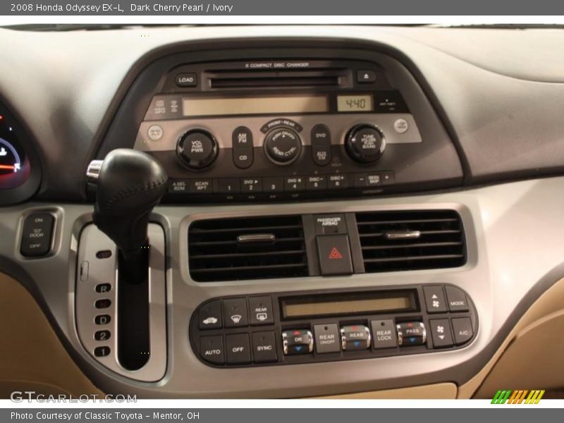 Dark Cherry Pearl / Ivory 2008 Honda Odyssey EX-L