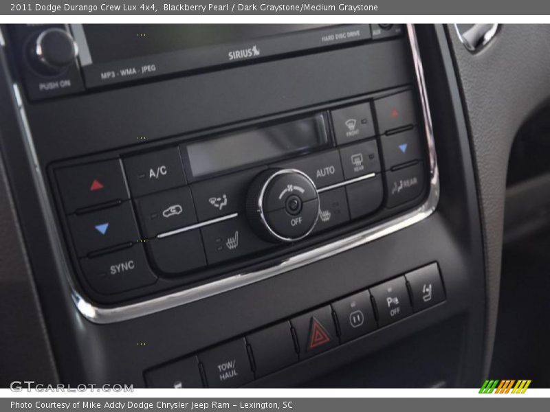 Blackberry Pearl / Dark Graystone/Medium Graystone 2011 Dodge Durango Crew Lux 4x4