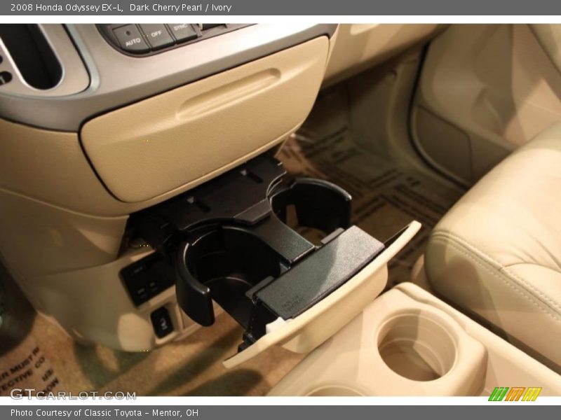 Dark Cherry Pearl / Ivory 2008 Honda Odyssey EX-L