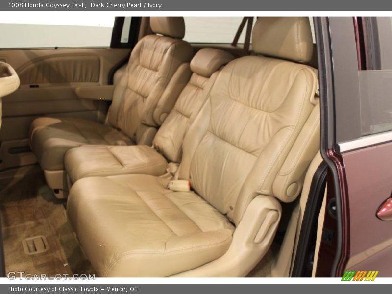 Dark Cherry Pearl / Ivory 2008 Honda Odyssey EX-L